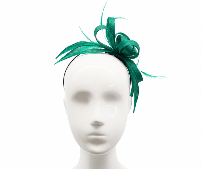 Failsworth Clover Sinamay Fascinator Headband