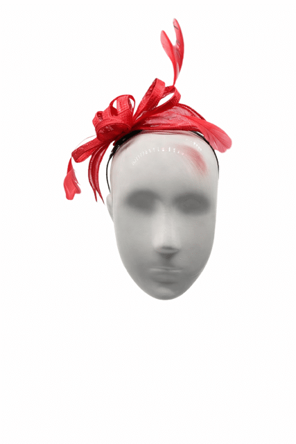Failsworth Vermilion Fascinator Headband