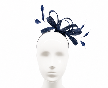 Failsworth Ink Sculpted Sinamay Fascinator headband