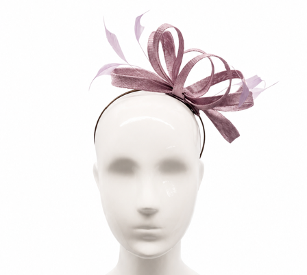 Failsworth Iris Structured Sinamay Fascinator headband
