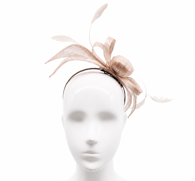 Failsworth Lupin Sinamay Fascinator Headband