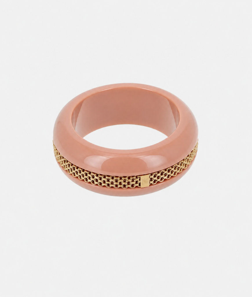 Zag Bijoux Flumini Bangle-  Nude