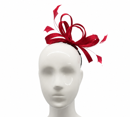 Failsworth Rhumba Structured Sinamay Fascinator headband