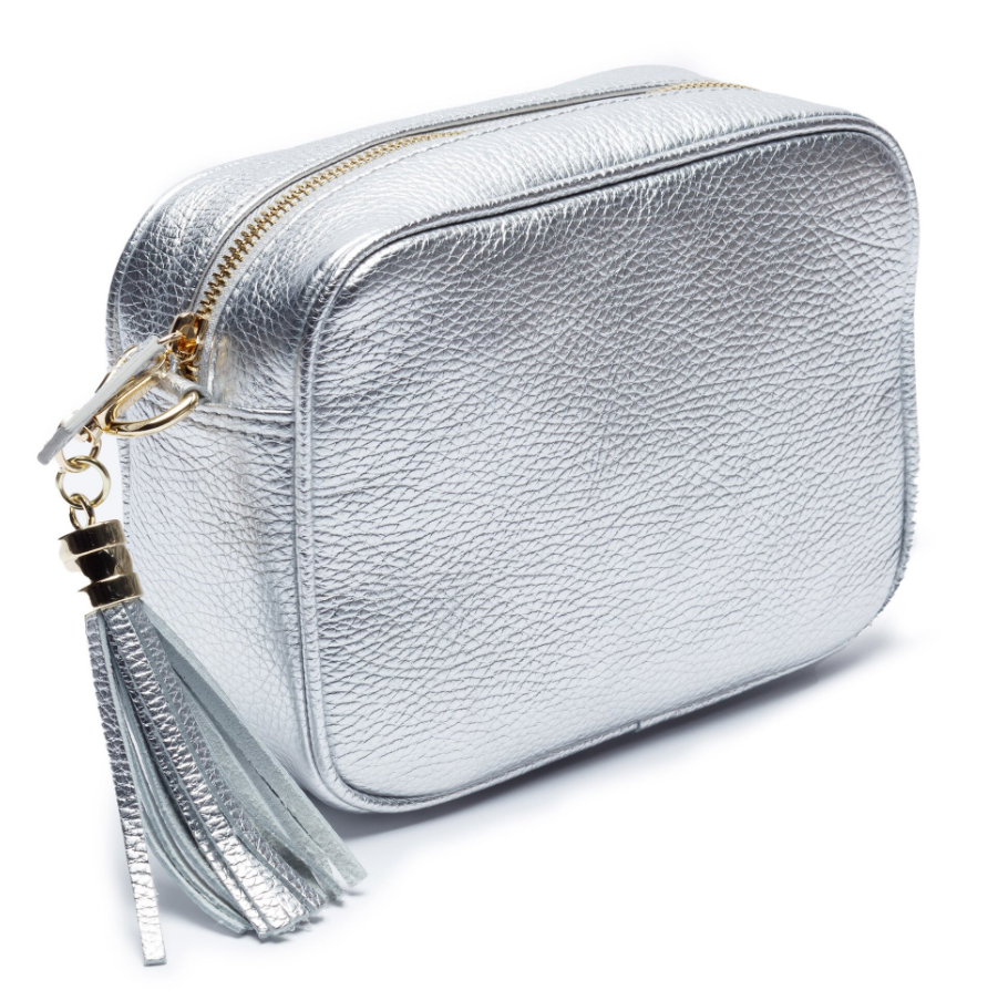 Elie Beaumont Crossbody Bag Silver