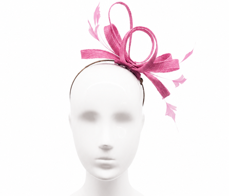 Failsworth Tulip Structured Sinamay Fascinator headband
