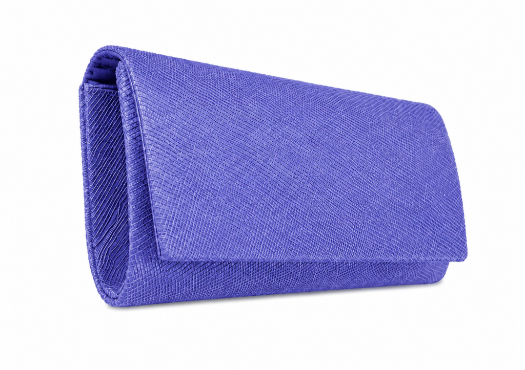 Failsworth Sinamay Clutch in Viola